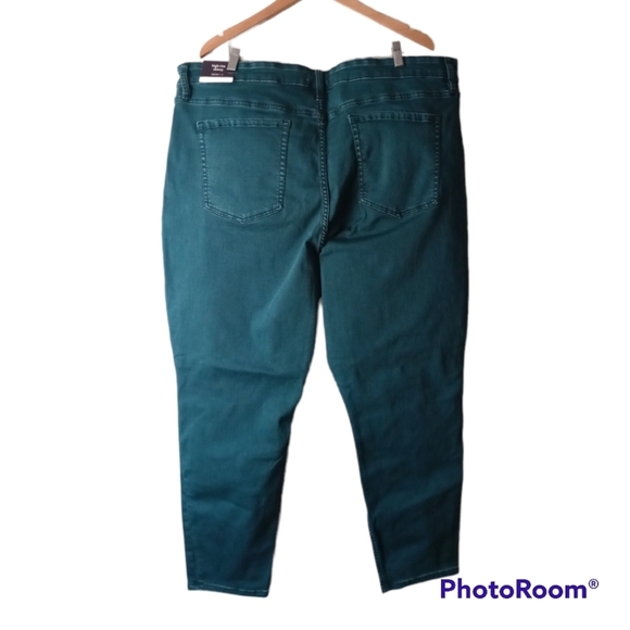 Ava & Viv High Rise Skinny Light Distressed Stretchy Jeans Size 26W - Picture 5 of 16